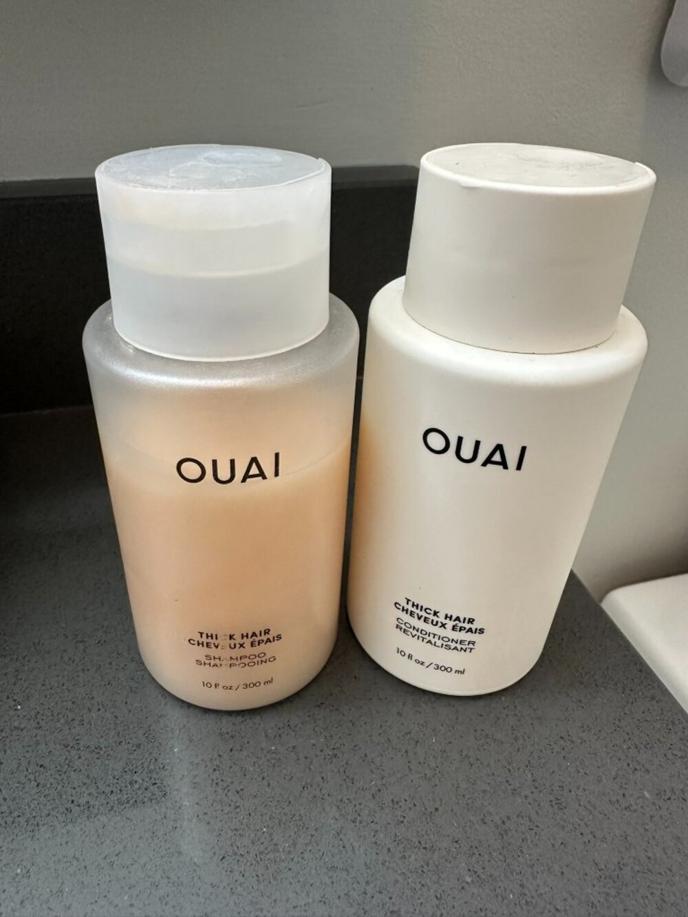 Set of 2 Ouai Thick Hair Shampoo Conditioner Set